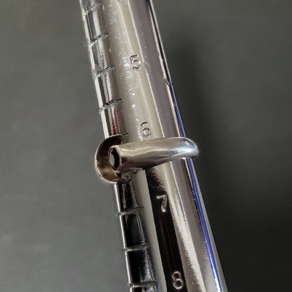 Garnet open ring - Picture 7 of 9